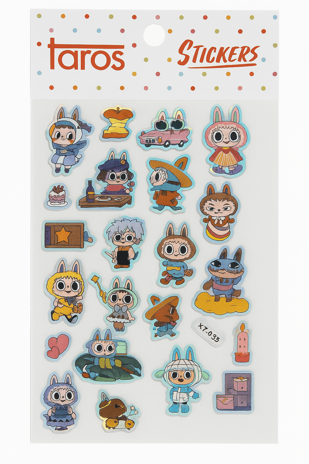 Taros Labubu Funny Sticker Seri 3
