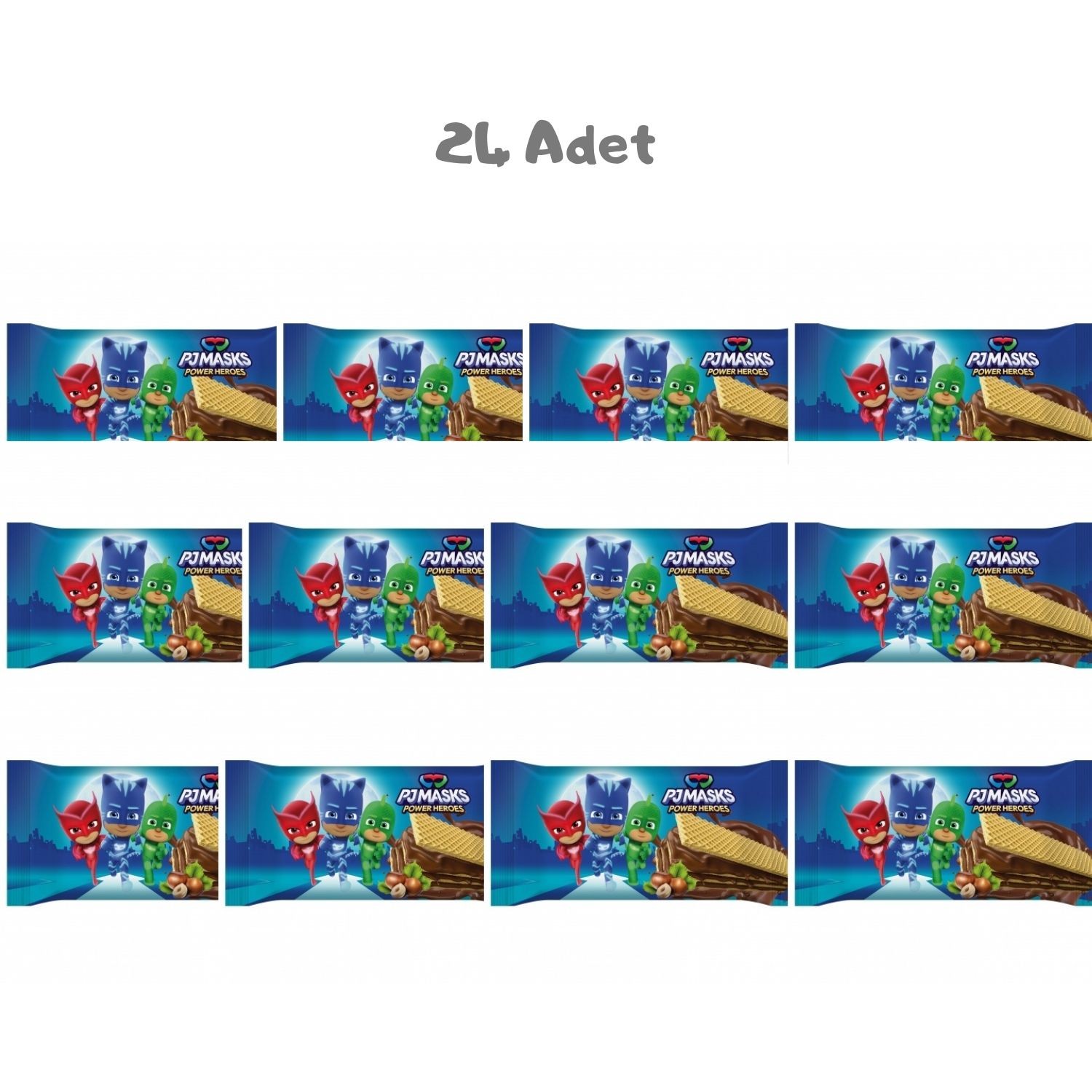 Pj Masks Fındıklı Gofret 40g 24 Adet