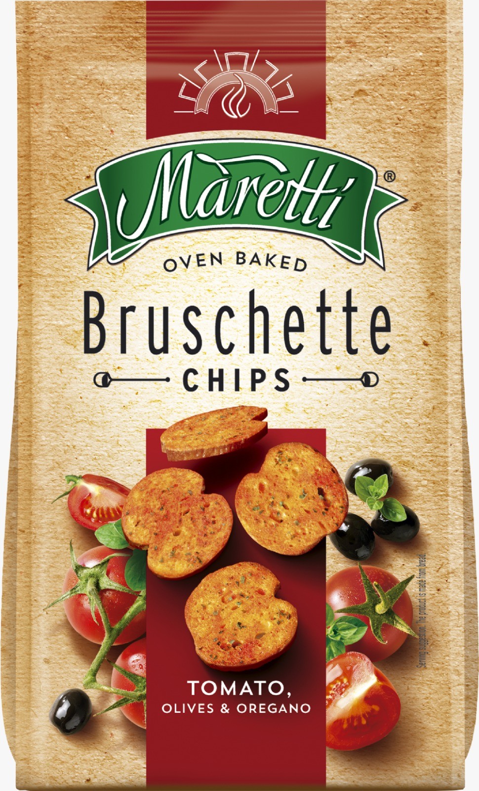 Maretti Bruschette Chips Tomato Kızarmış Ekmek 70g