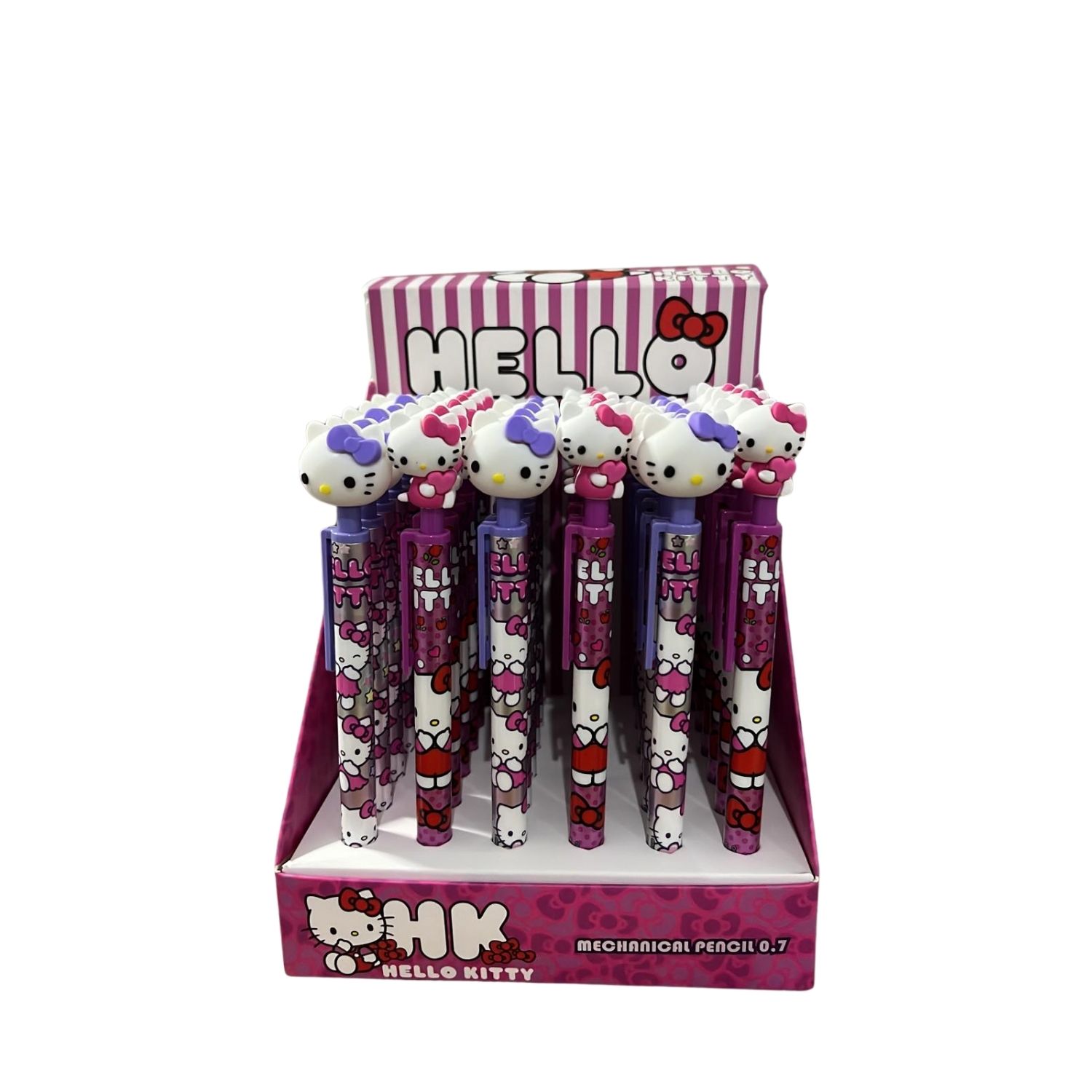 Hello Kitty Yüz Figürlü Versatil Kalem 0.7 mm 1 Adet
