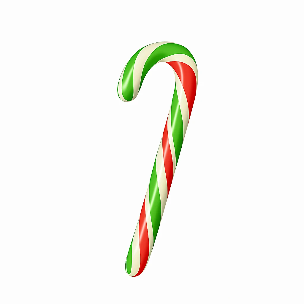 CandyZoo Yılbaşı Baston Şeker 30 Gr. 1 Adet