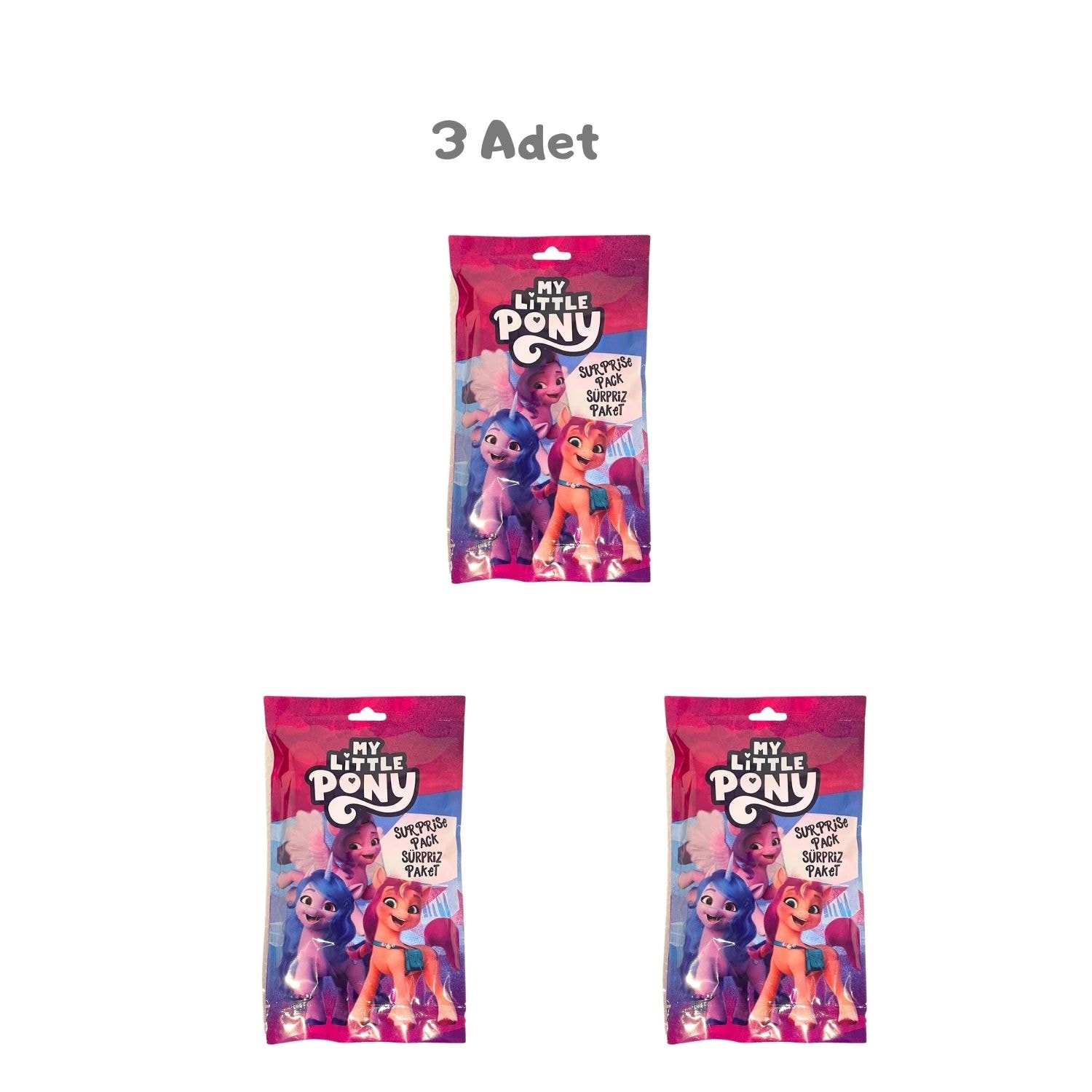 My Little Pony Sürpriz Paket 8g 3 Adet