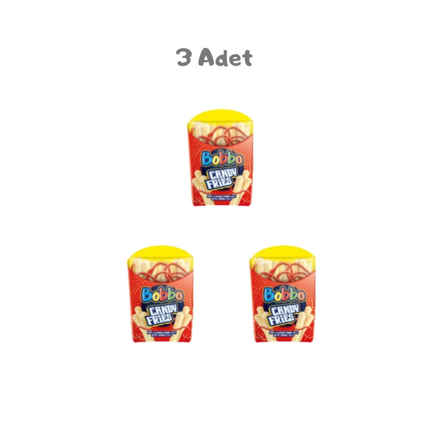 Bobbo Friescandy 3 Adet