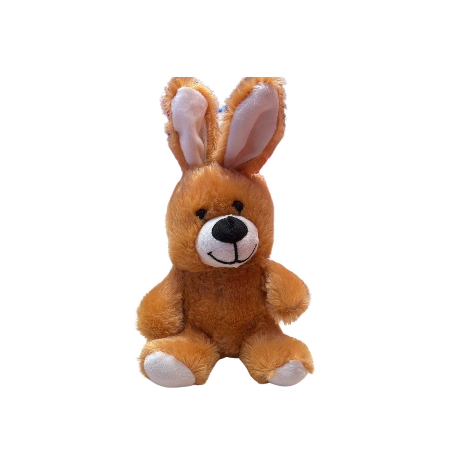 Tavşan Peluş Oyuncak Kahverengi (15 cm)