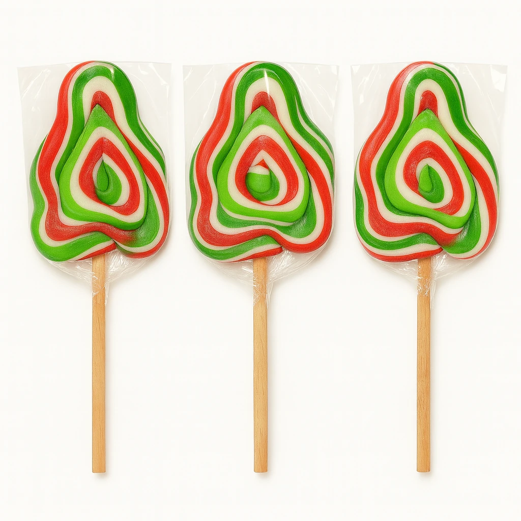 Yılbaşı Sosyete Lolipop 3 Adet