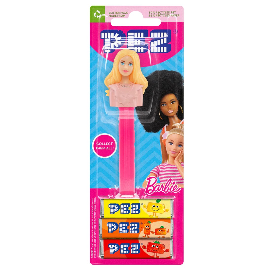 Pez Oyuncaklı Şeker Barbie Blonde