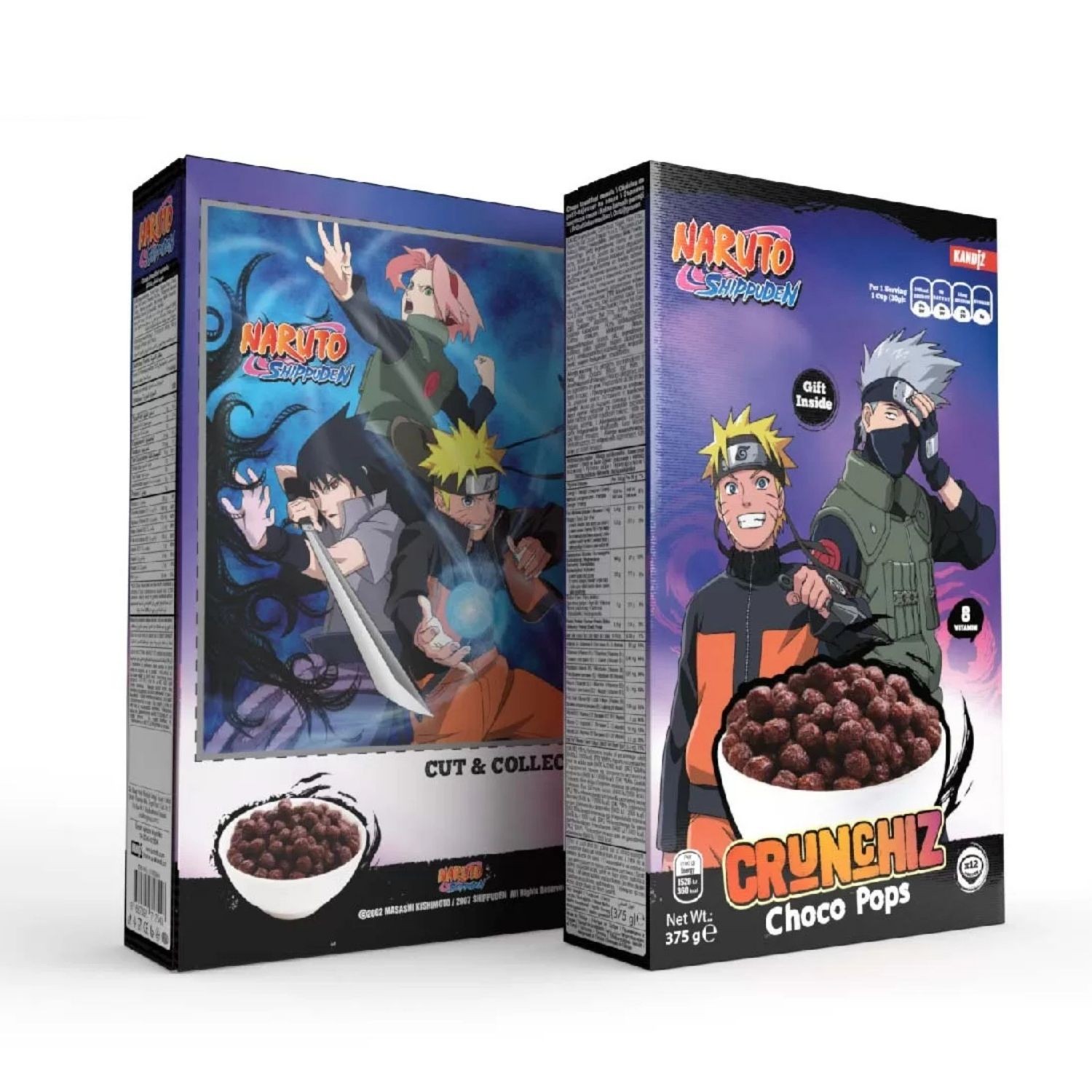 Crunchiz Choco Pops Naruto 375g