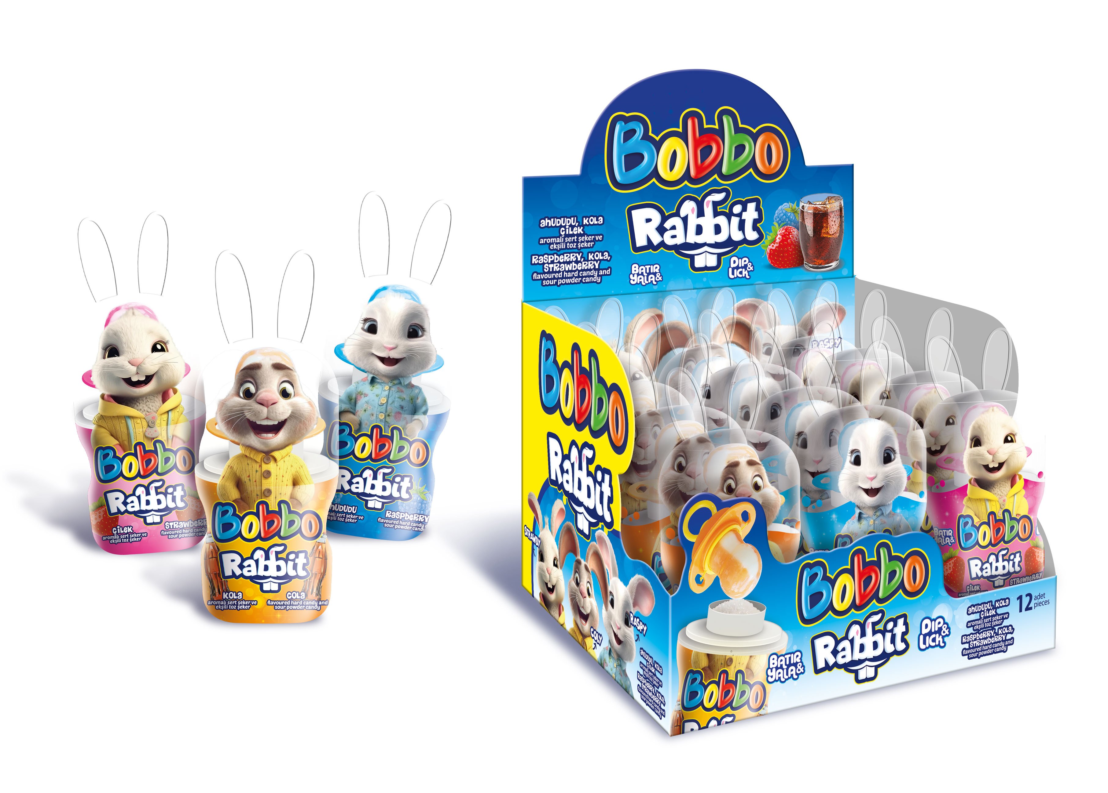 Bobbo Sour Rabbit (32 Gr) -1 Adet
