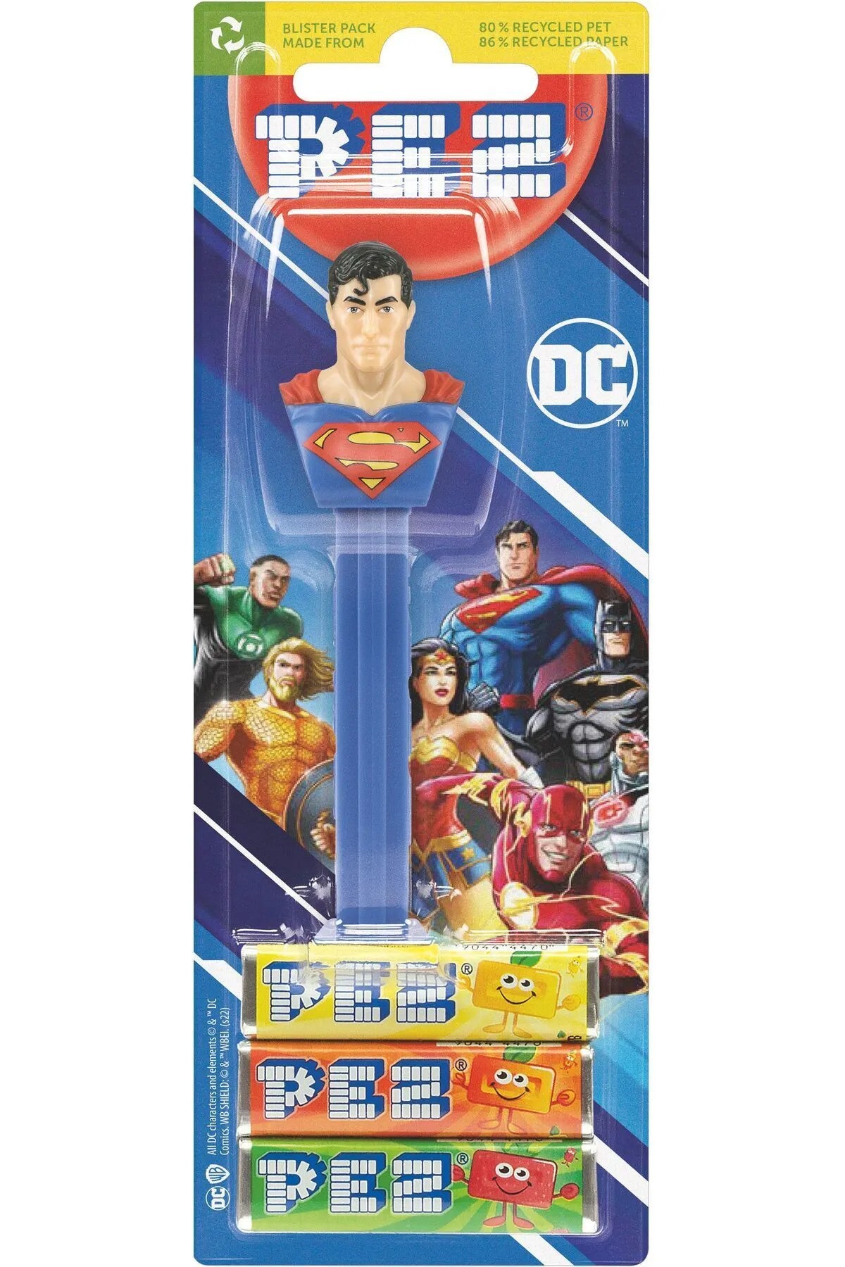 Pez Oyuncaklı Şeker Superman