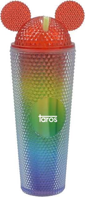 Taros Rainbow Party Milkshake Bardağı 750ml 1 Adet