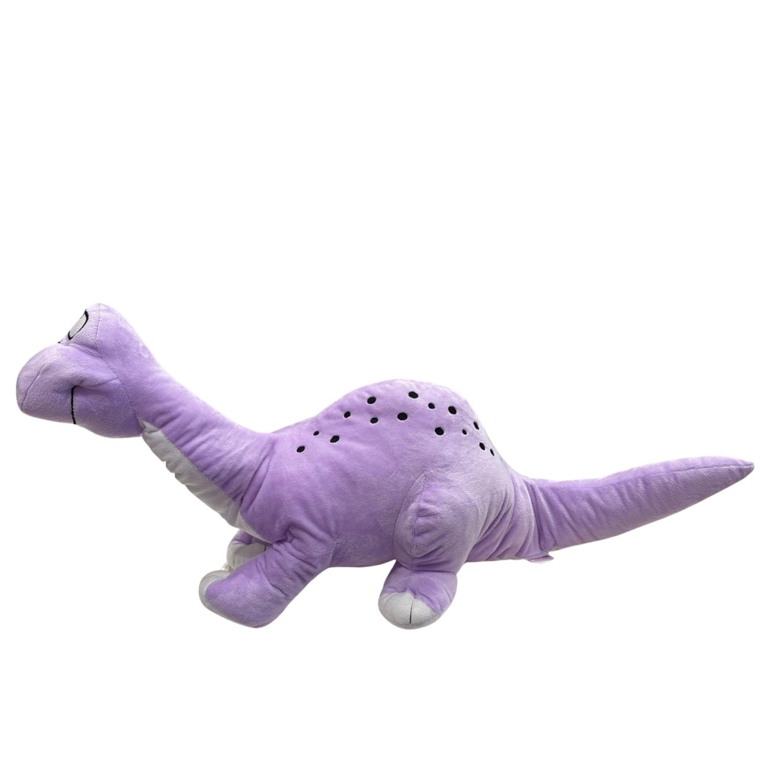 Brachiosaurus 75 cm Lila Peluş Oyuncak