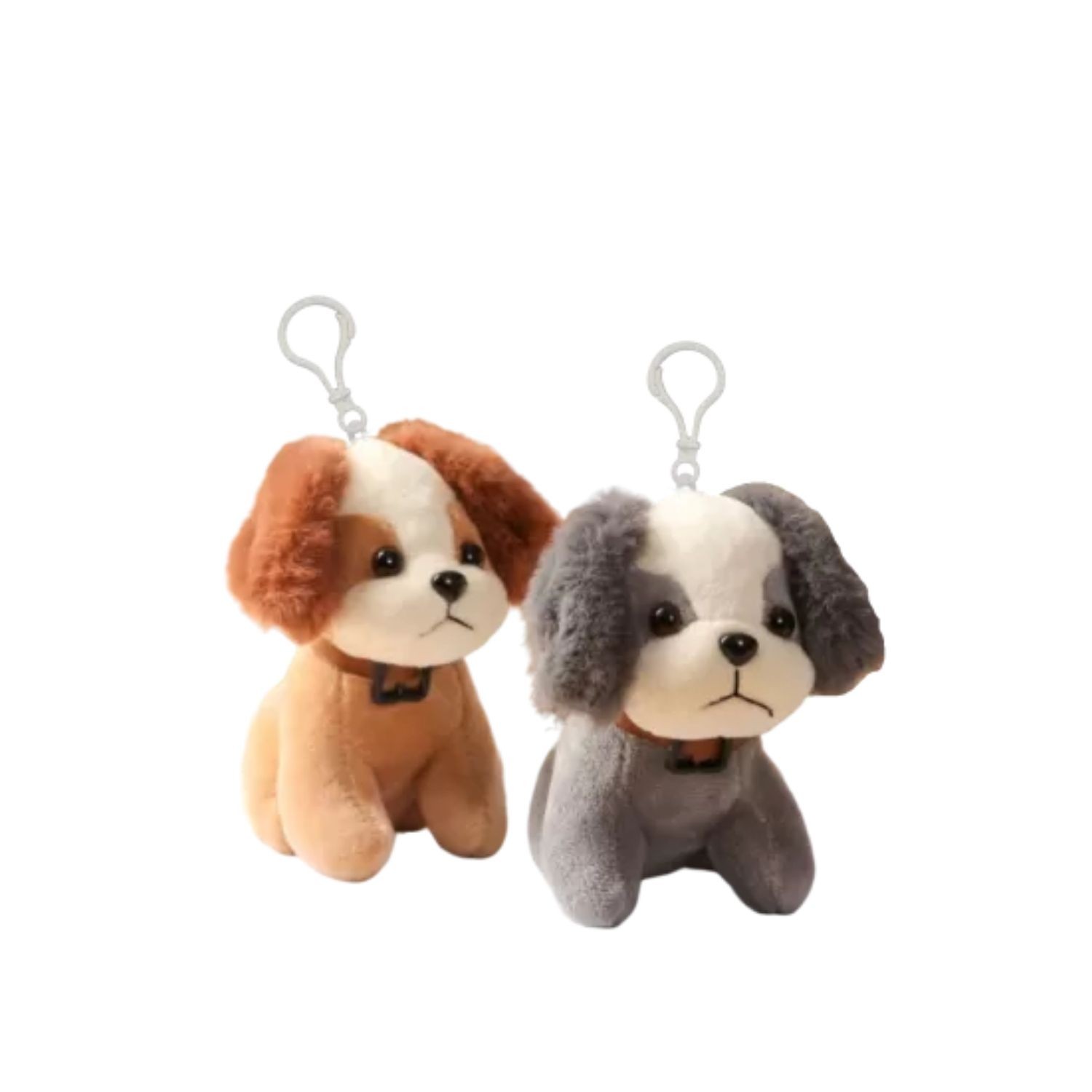 Köpek Peluş Oyuncak Anahtarlık Açık Kahverengi 1 Adet