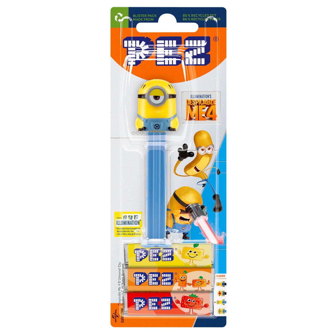 Pez Oyuncaklı Şeker Minions (Mel)
