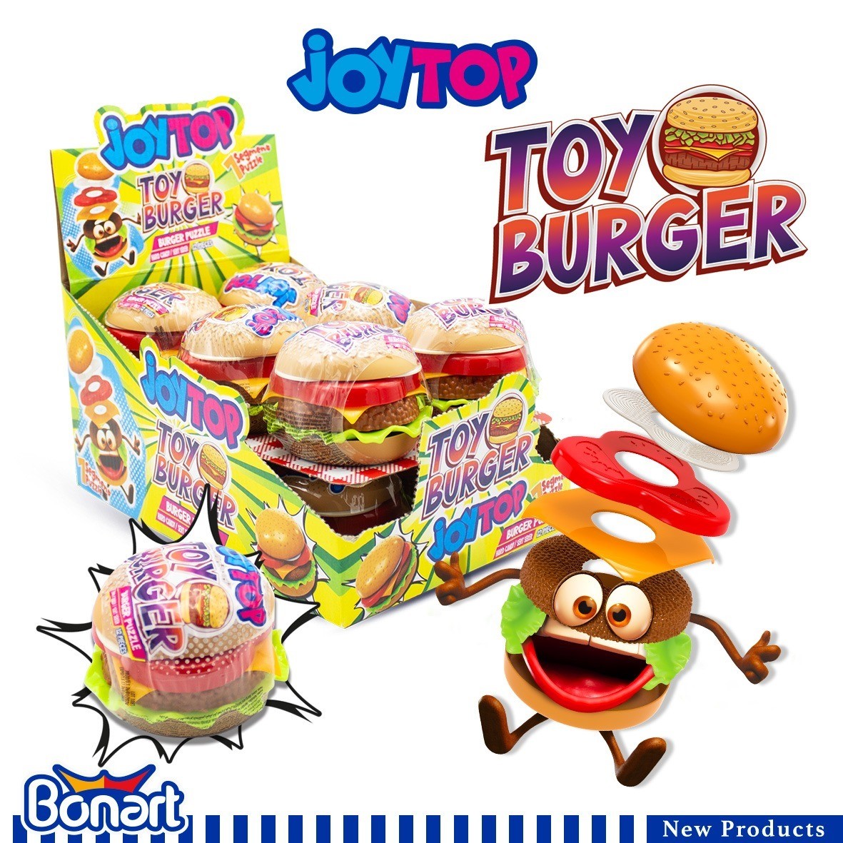 Joytop Toy Burger 10g 1 Adet