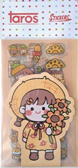 Taros Candy Girl Seri 5 Sticker 1 Adet