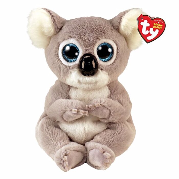 TY Beanie Babies Melly - Gri Koala Peluş Oyuncak 20 cm