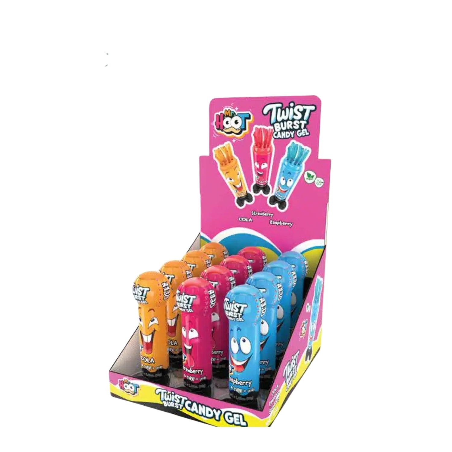 Mr.Hoot Twist Burst Jel Şeker 30g 1 Adet