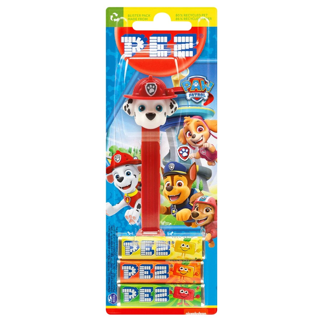 Pez Oyuncaklı Şeker Paw Patrol (Marshal)