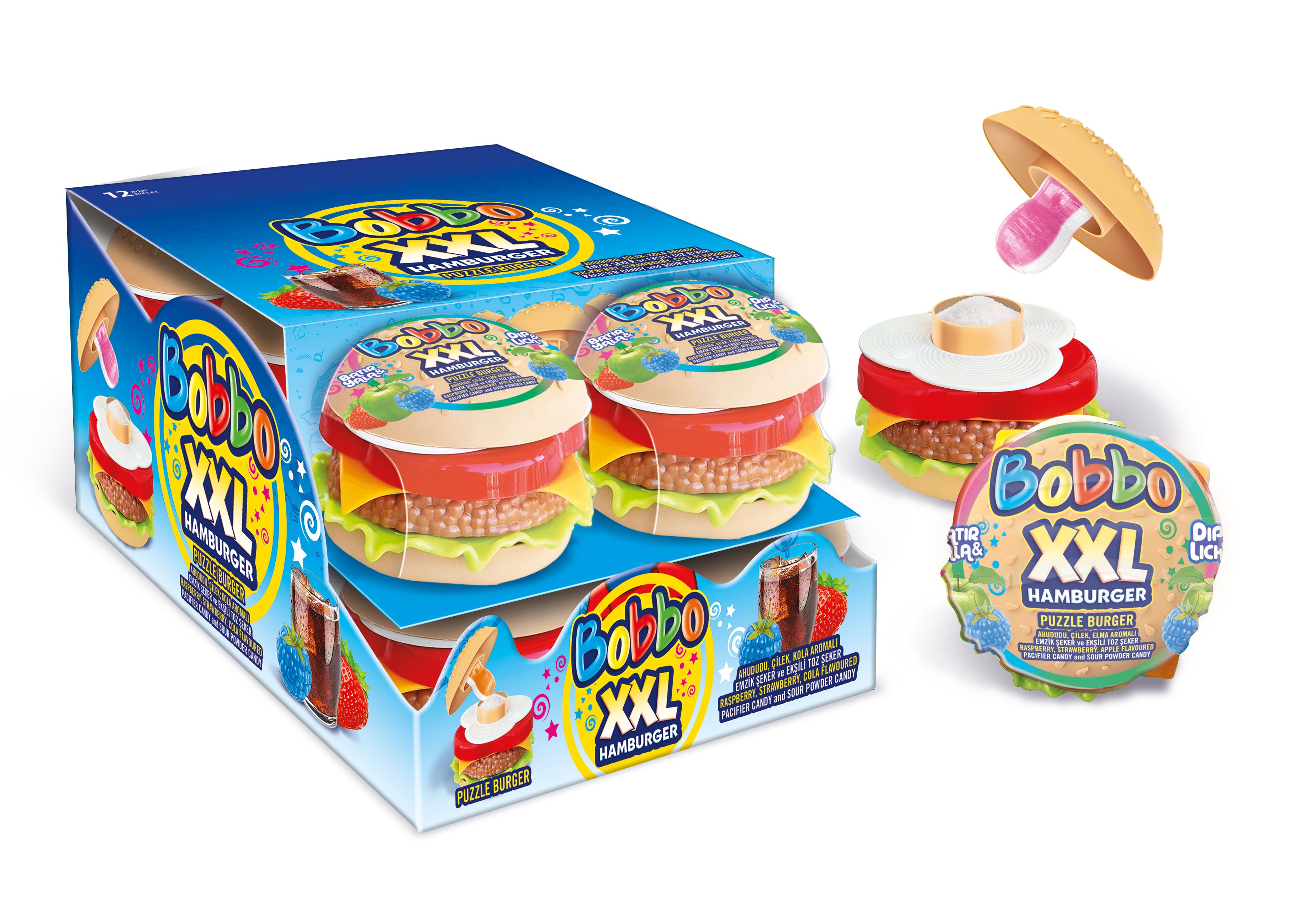 Bobbo XXL Hamburger (32 Gr) - 1 Adet