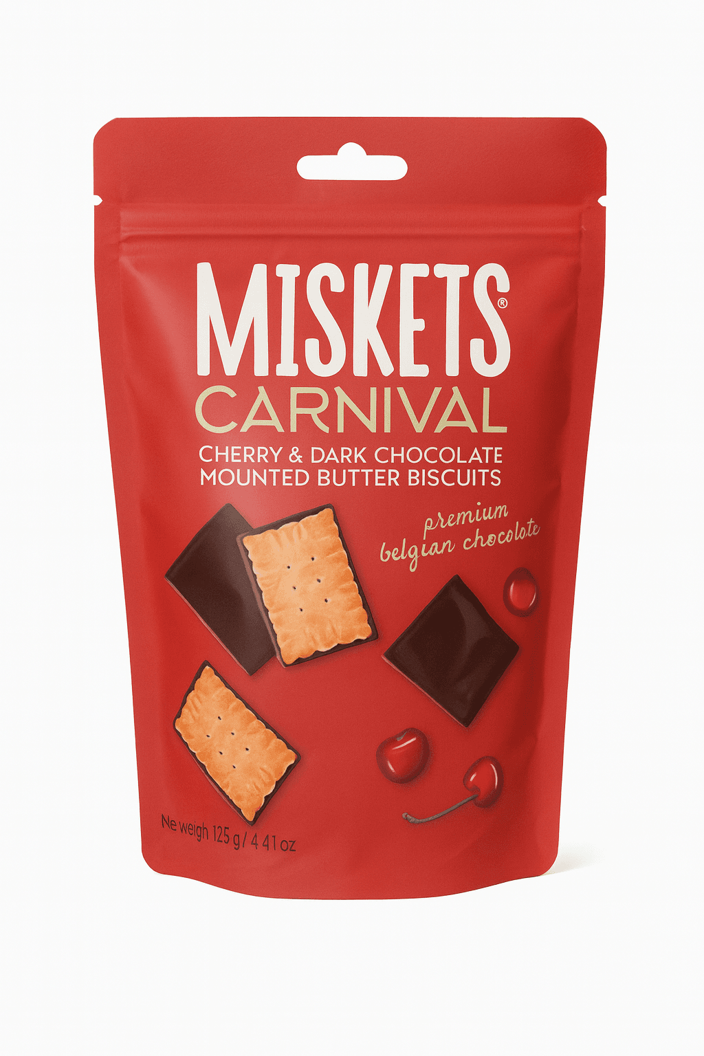 Miskets Carnival Vişne Bitter Mini Petibör 50g