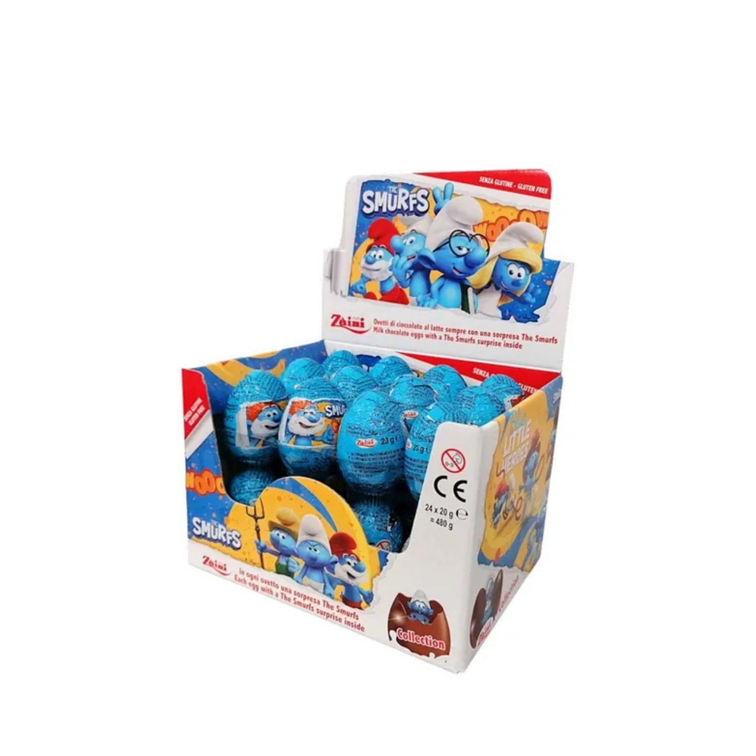 The Smurfs Çikolatalı Sürpriz Yumurta Zaini (20 Gr) 1 Adet