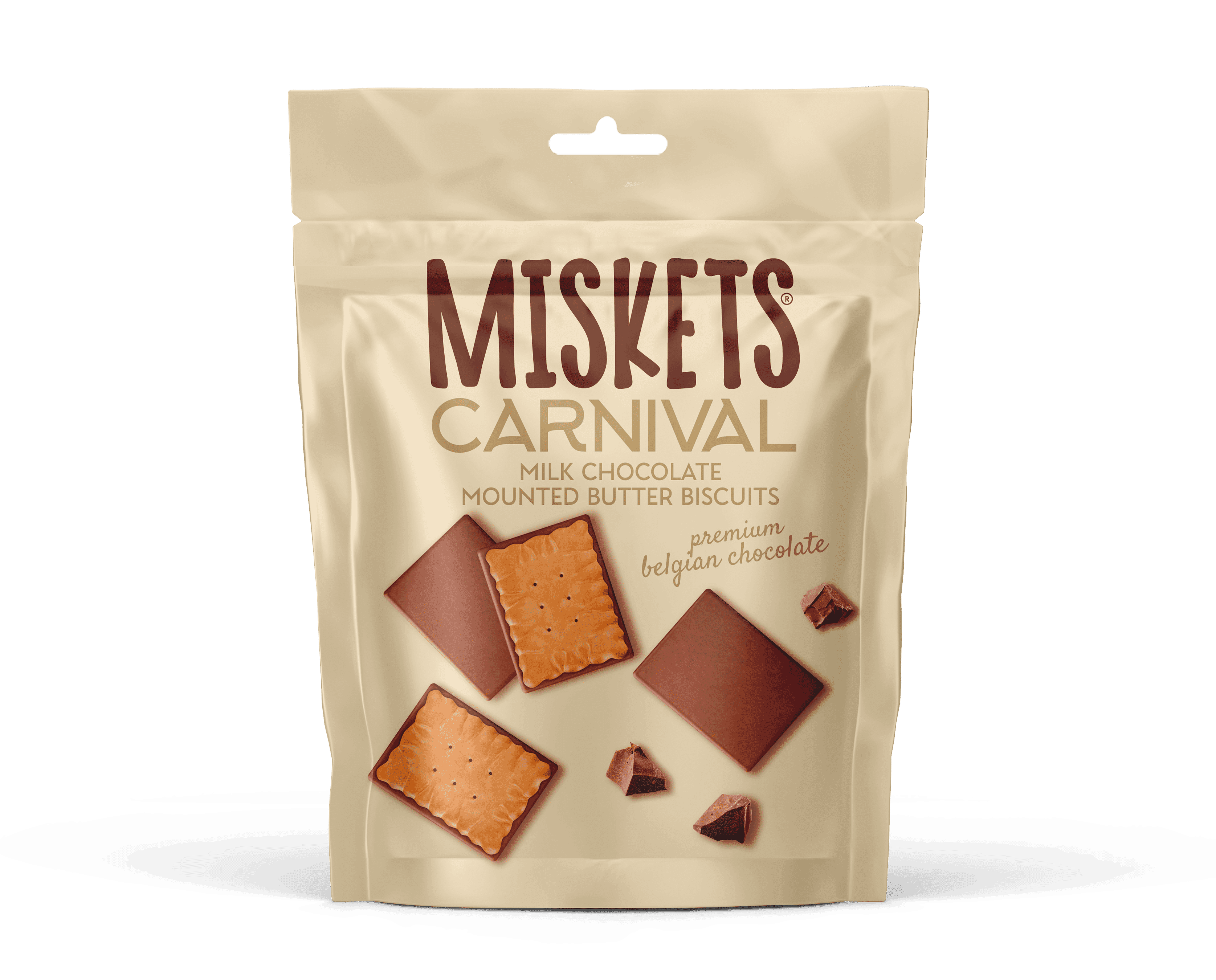 Miskets Carnival Sütlü Çikolatalı Petibör 50g