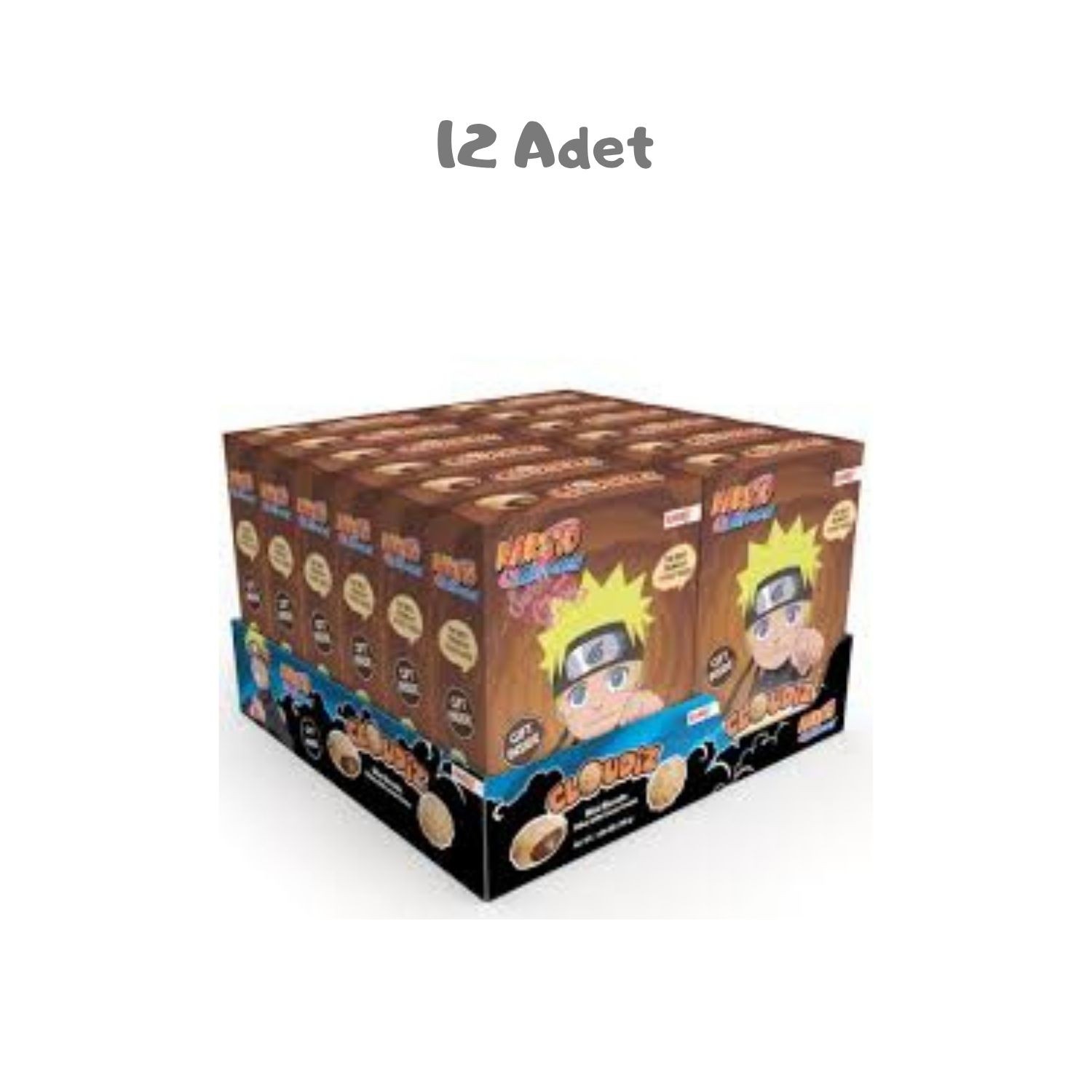 Cloudiz Chocolate Naruto 30g 12 Adet