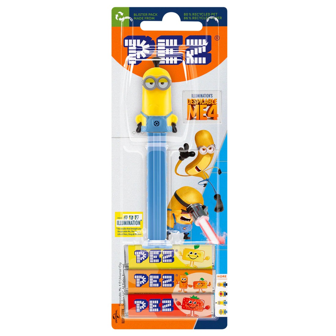 Pez Oyuncaklı Şeker Minions (Tim)
