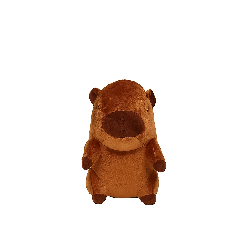 Oturan Capybara Peluş Oyuncak