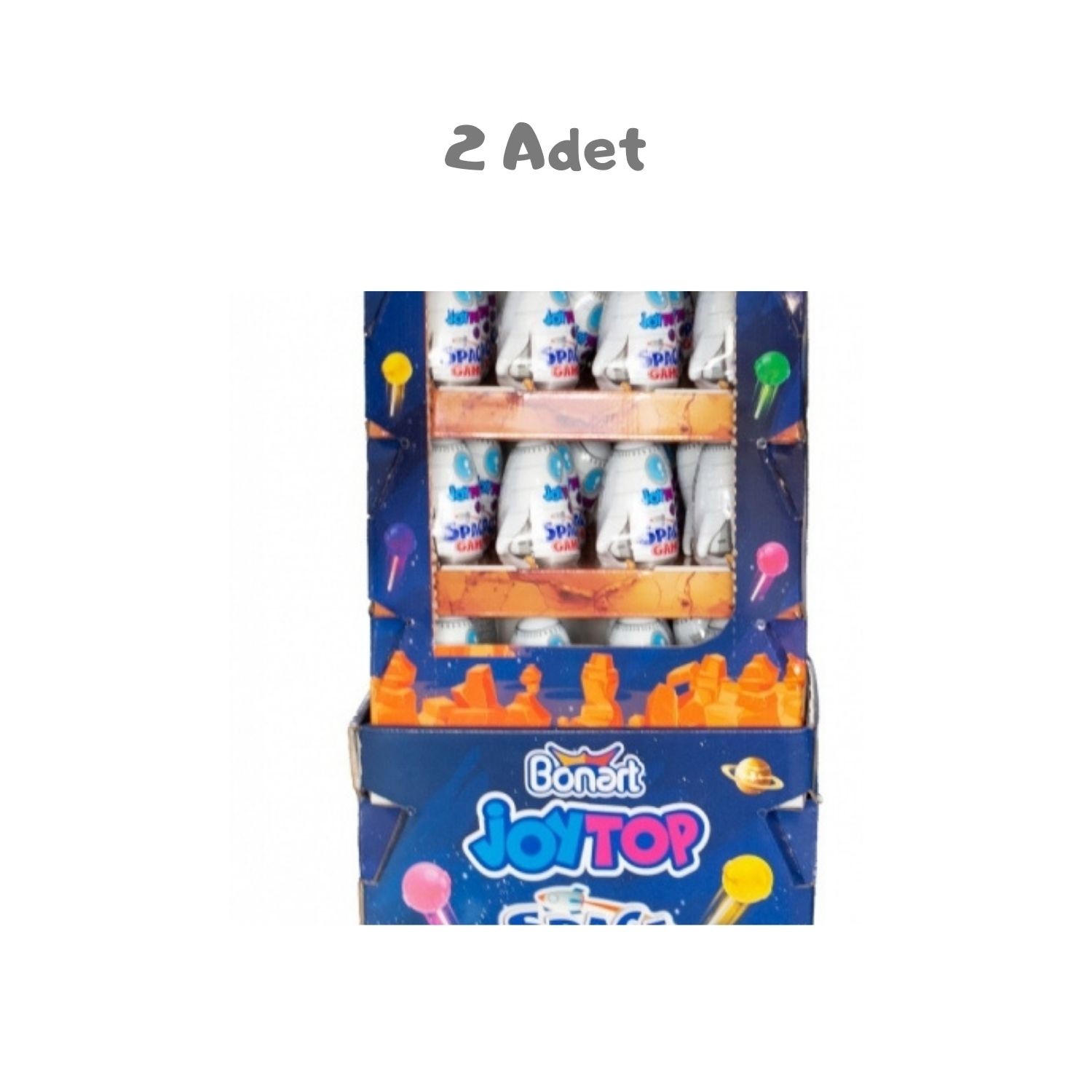 Joytop Space Game Sour Lollipop 11g 2 Adet