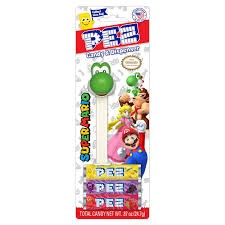 Pez Oyuncaklı Şeker Super Mario (Yoshi)