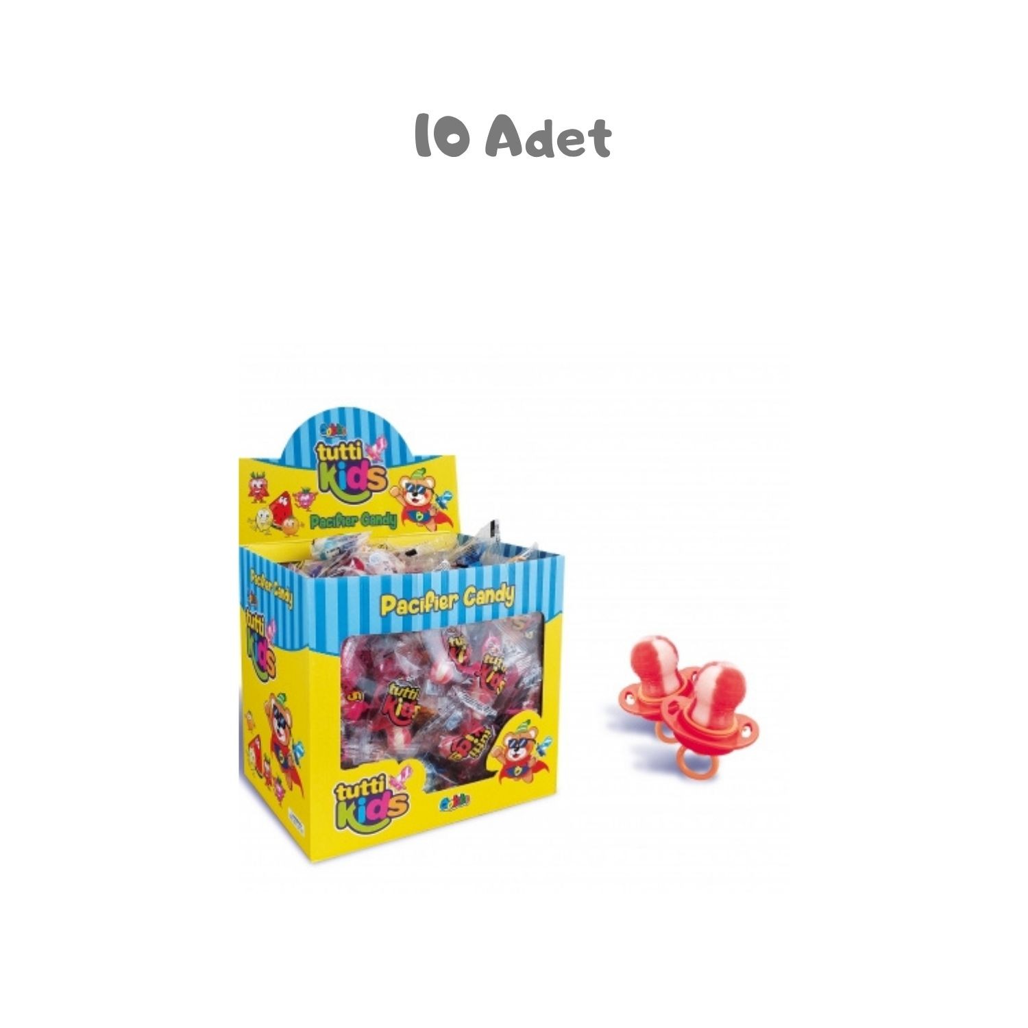 Bobbo Tutti Kids Hard Candy (15 Gr) 10 Adet