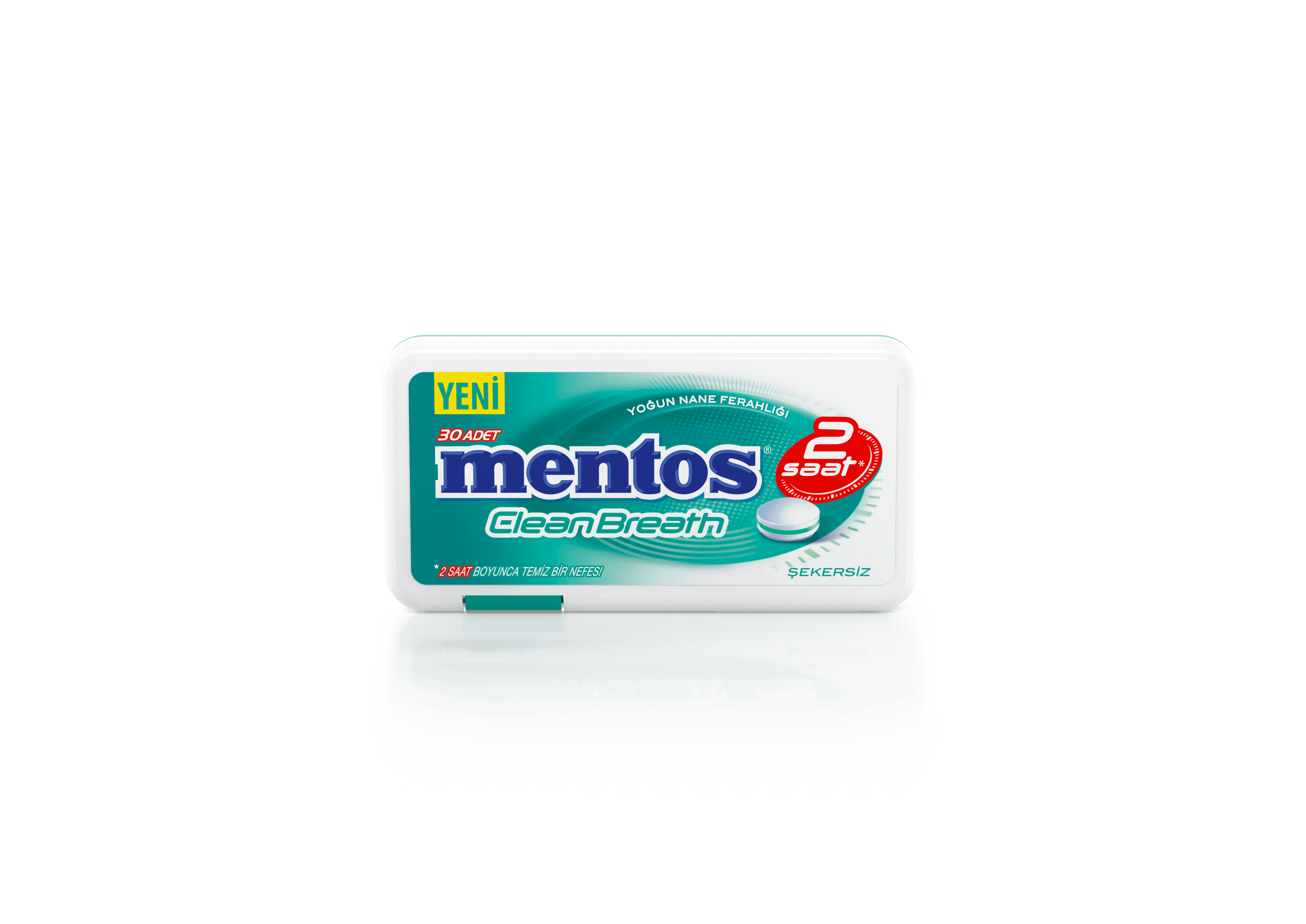 Mentos Clean Breath Yoğun Nane Draje (21 Gr)