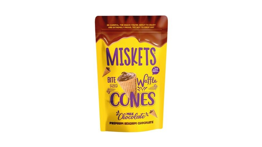 Miskets Sütlü Çikolatalı Mini Kornet 70g