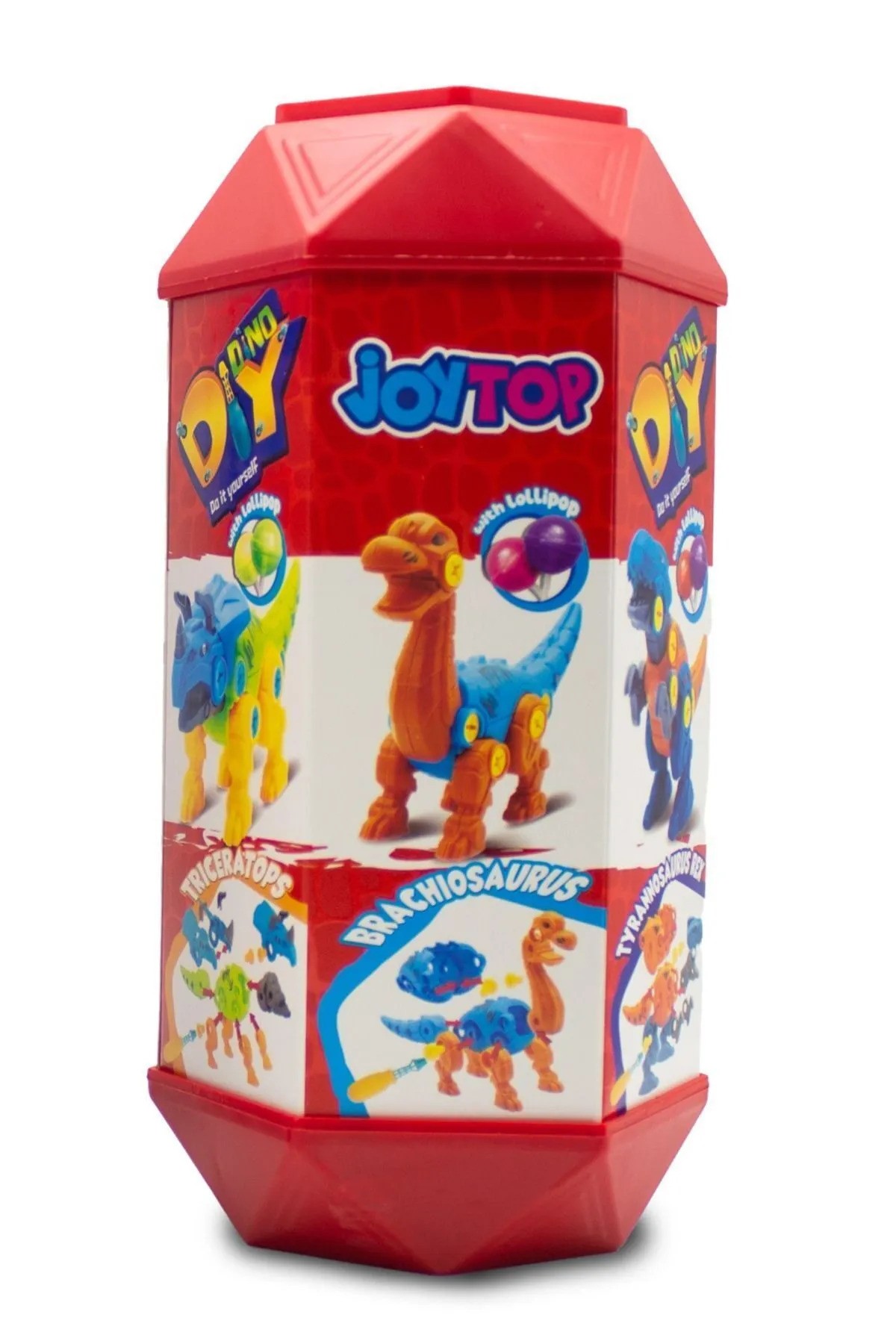 Joytop Dıy Dinasour Sour Lollipop With Gummy 31 Gr. 1 Adet