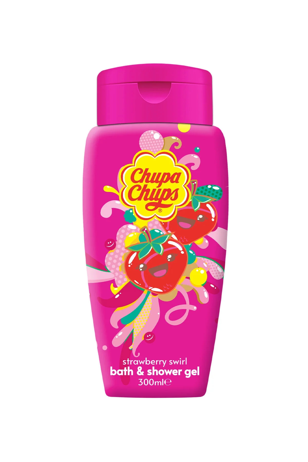 Chupa Chups Banyo ve Duş Jeli Çilek 300 ml