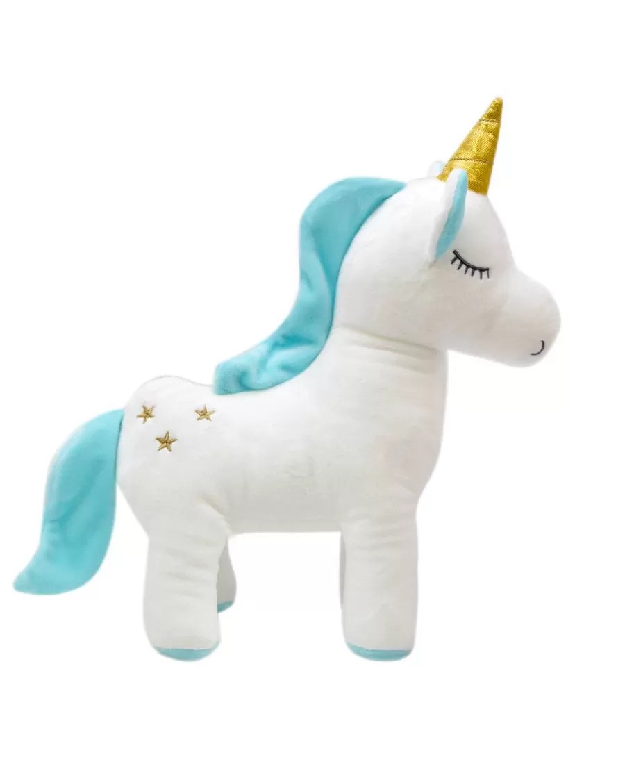 Unicorn Peluş Oyuncak Mavi 35 Cm.
