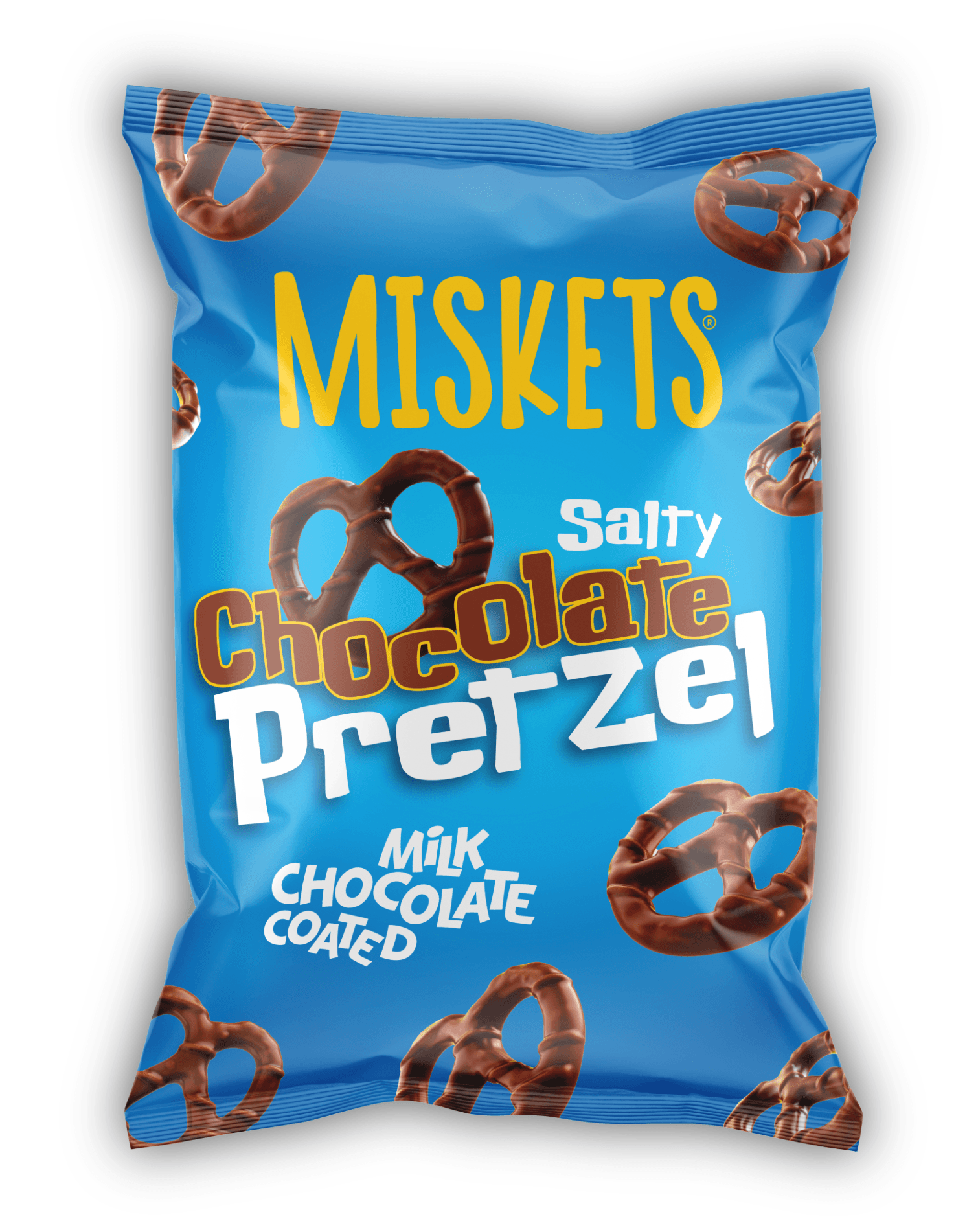 Miskets Pretzel Sütlü Çikolata Kaplamalı (50 Gr.)