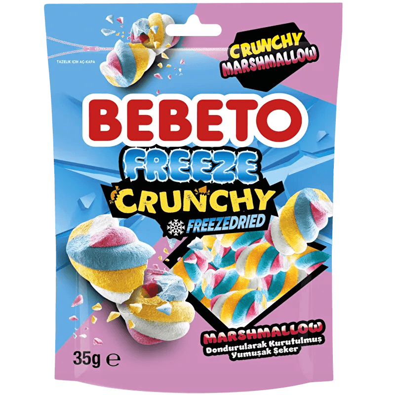 Bebeto Freeze Crunchy Marshmallow 35g