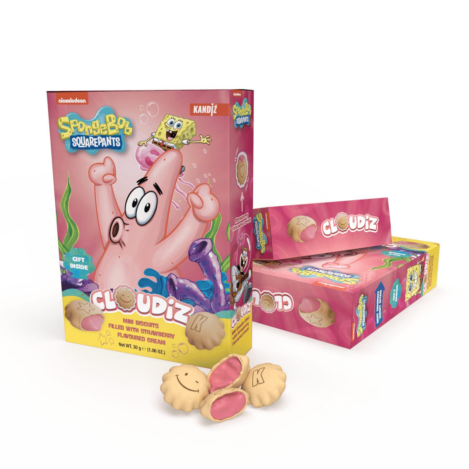 Cloudiz Strawberry Nickelodeon 30 Gr.