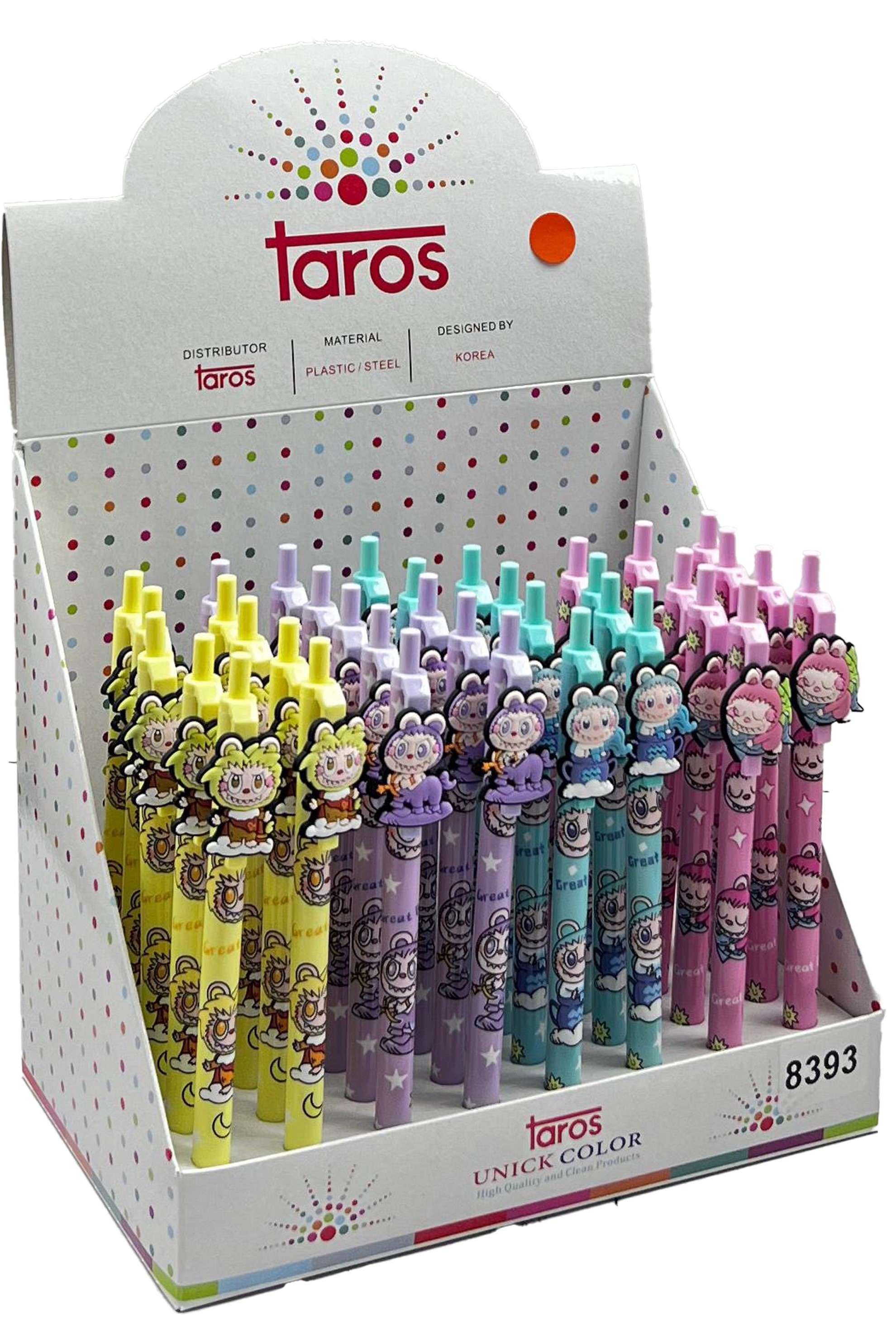 Taros Elbiseli Labubu Versatil Kalem 1 Adet