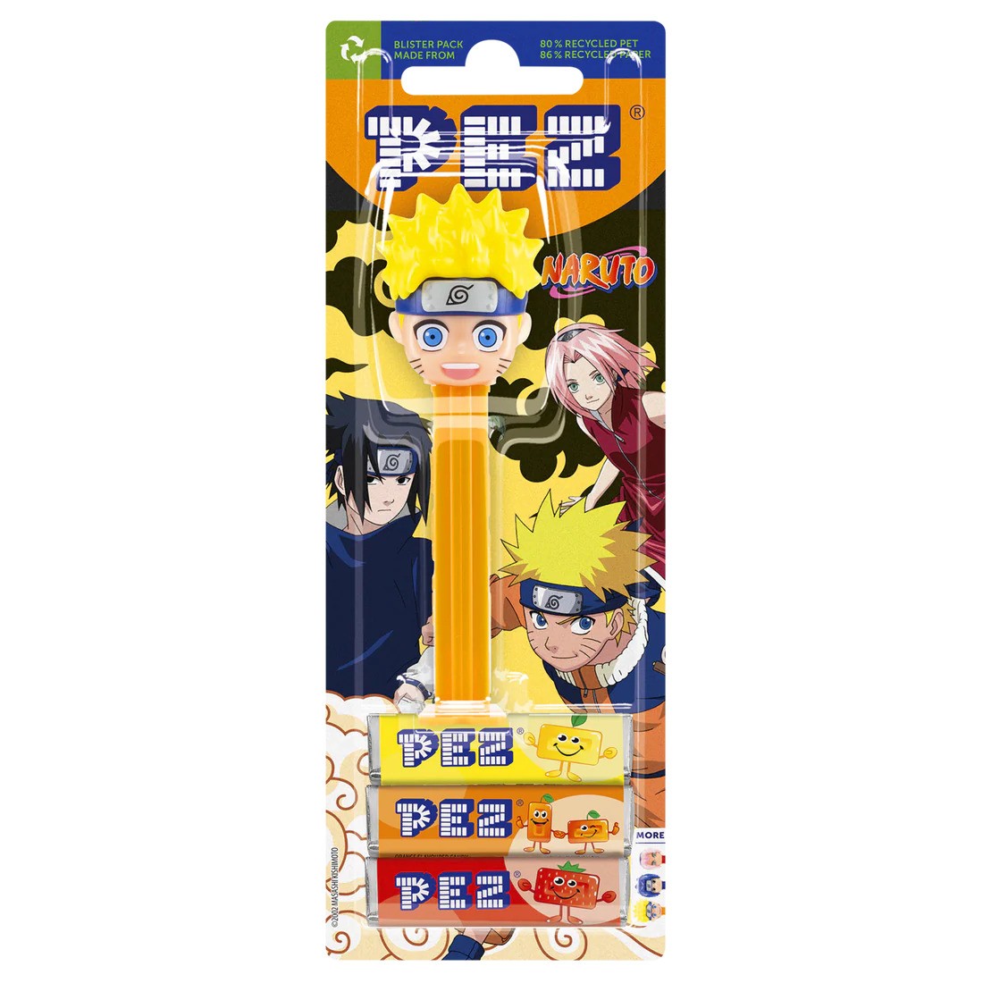 Pez Oyuncaklı Şeker (Naruto)