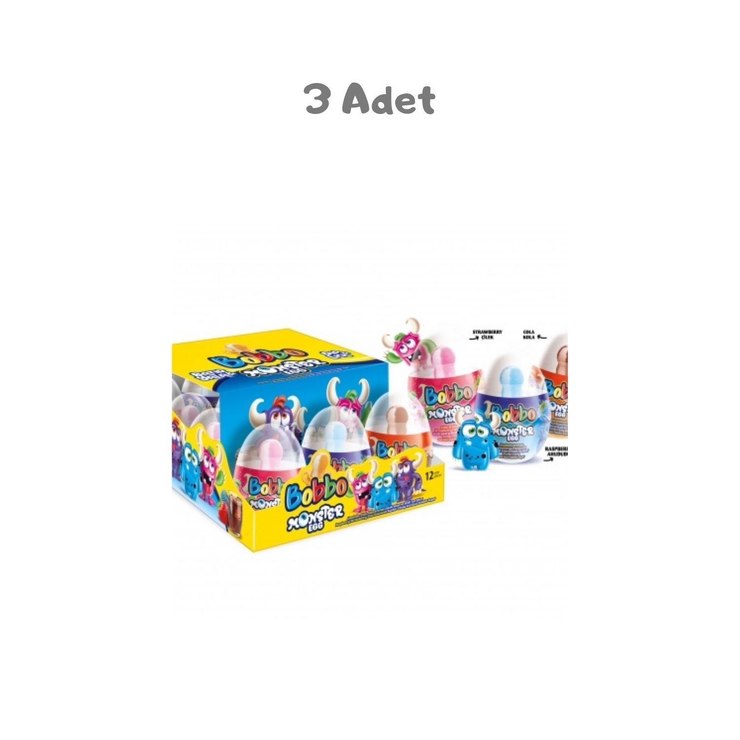 Bobbo Egg Pops (30 Gr) 3 Adet