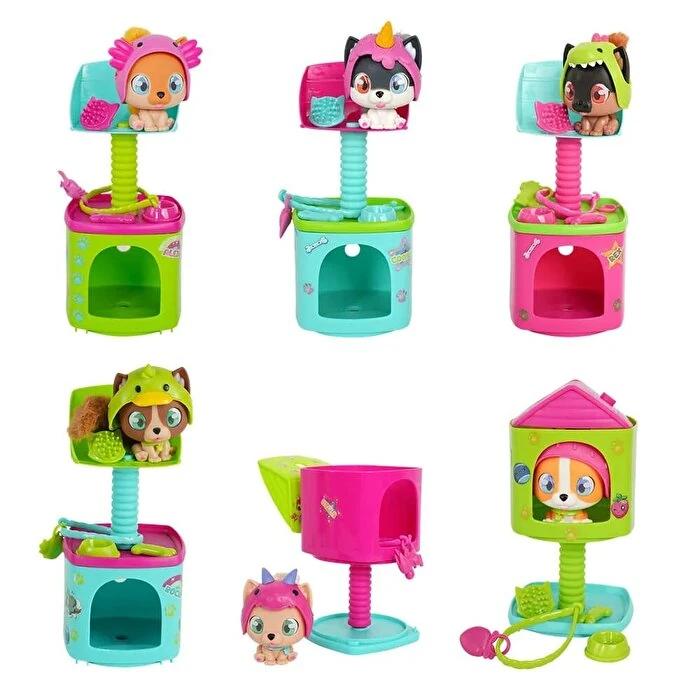 Sürpriz Aksesuarlı Yavru Köpek Figür Asorti 1 Adet