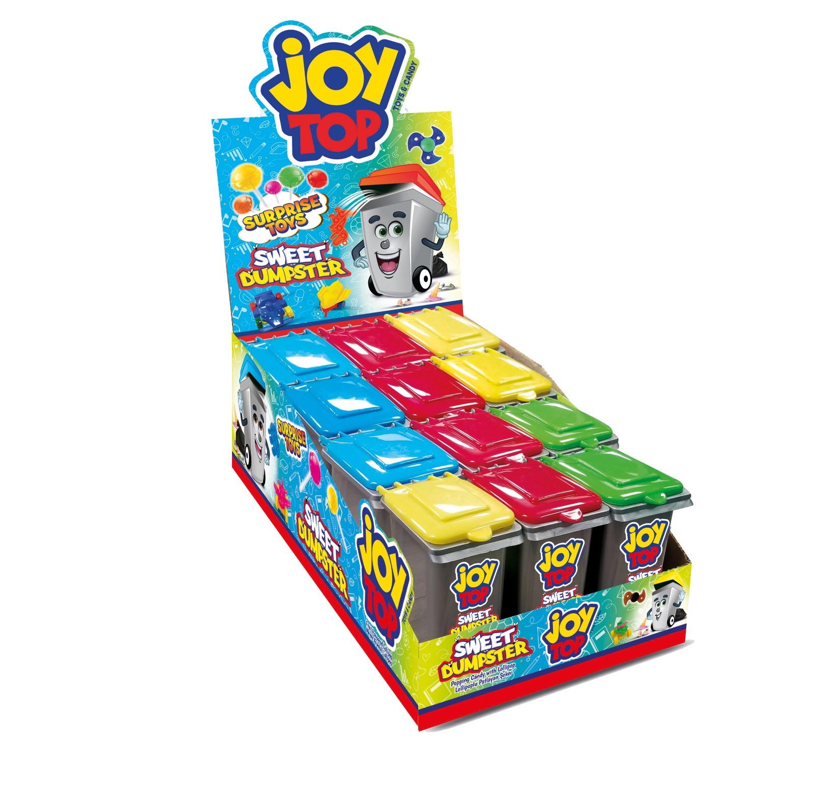 Joytop Sweet Dumpster Lollipop 11 Gr. 1 Adet