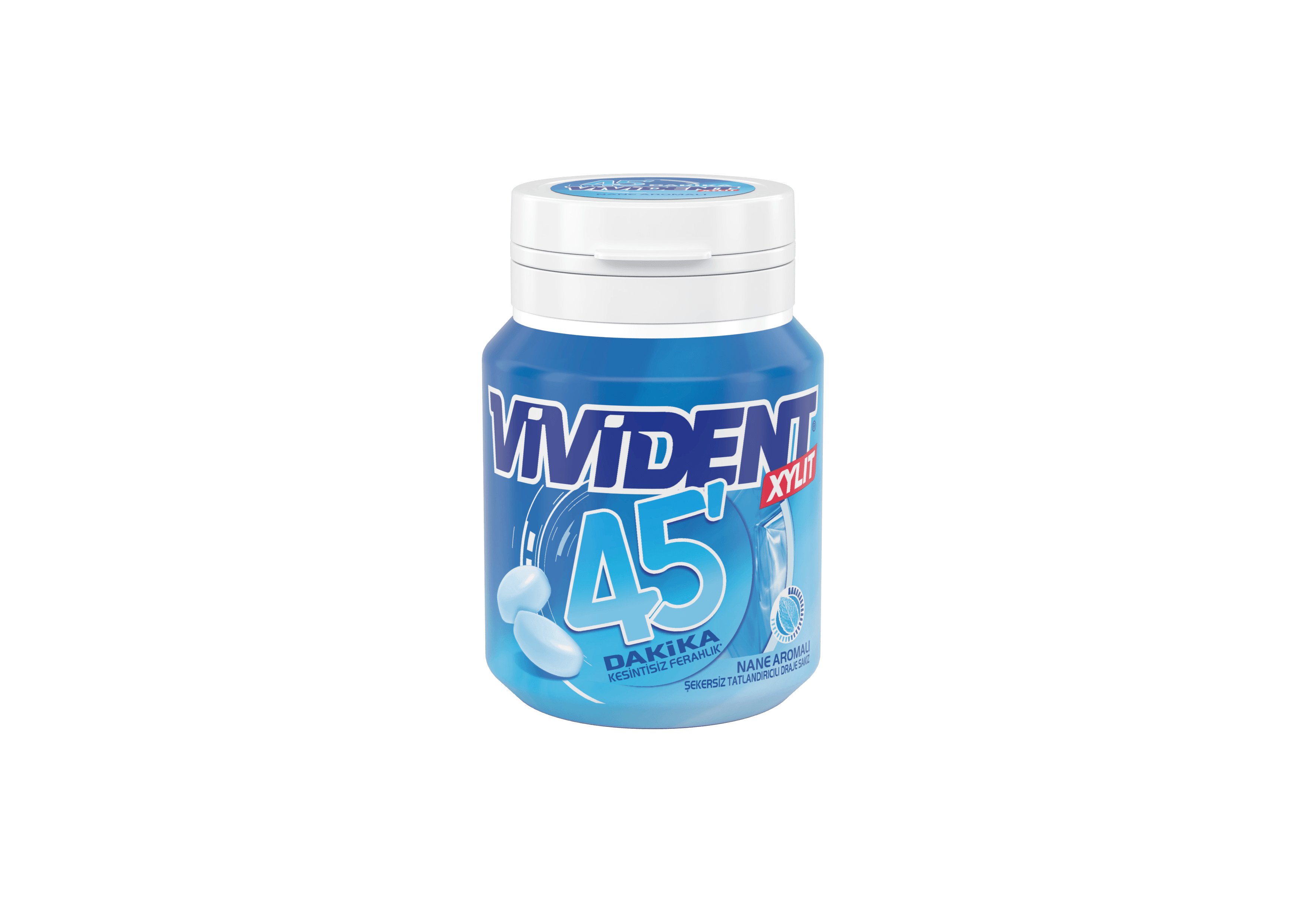 Vivident Xylit 45 Dakika Nane Aromsalı Sakız (67 Gr)