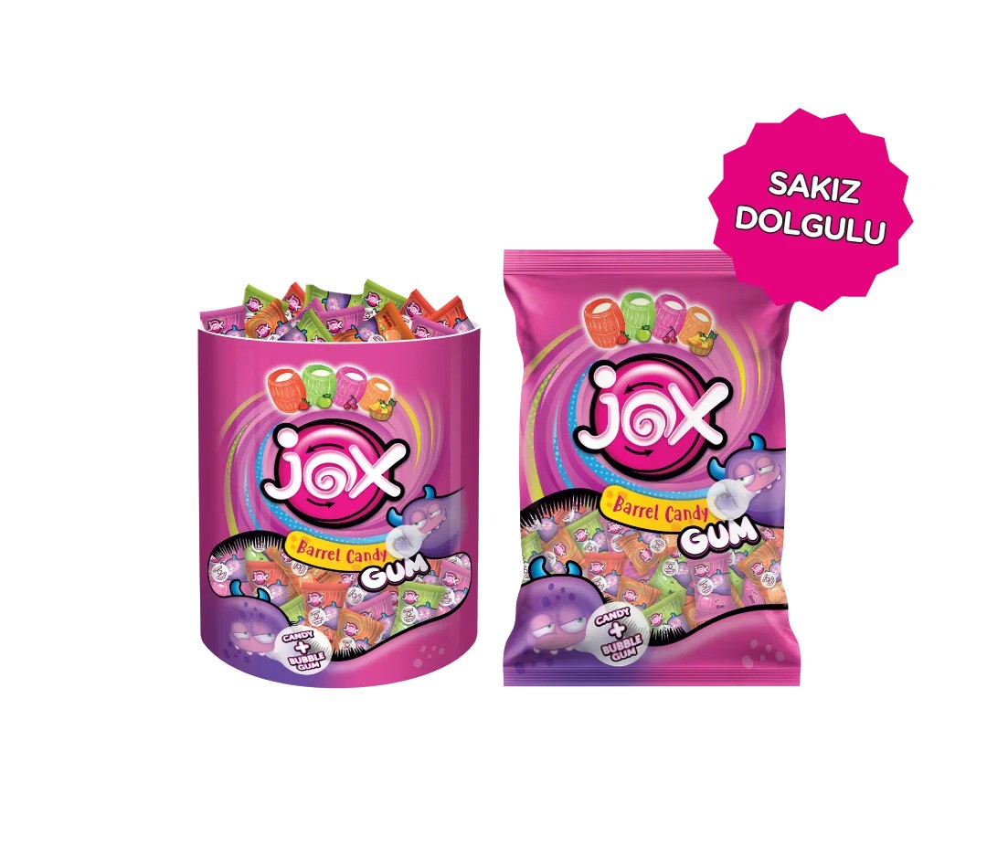 Durukan Jox Barrel Candy Gum 200 Adet
