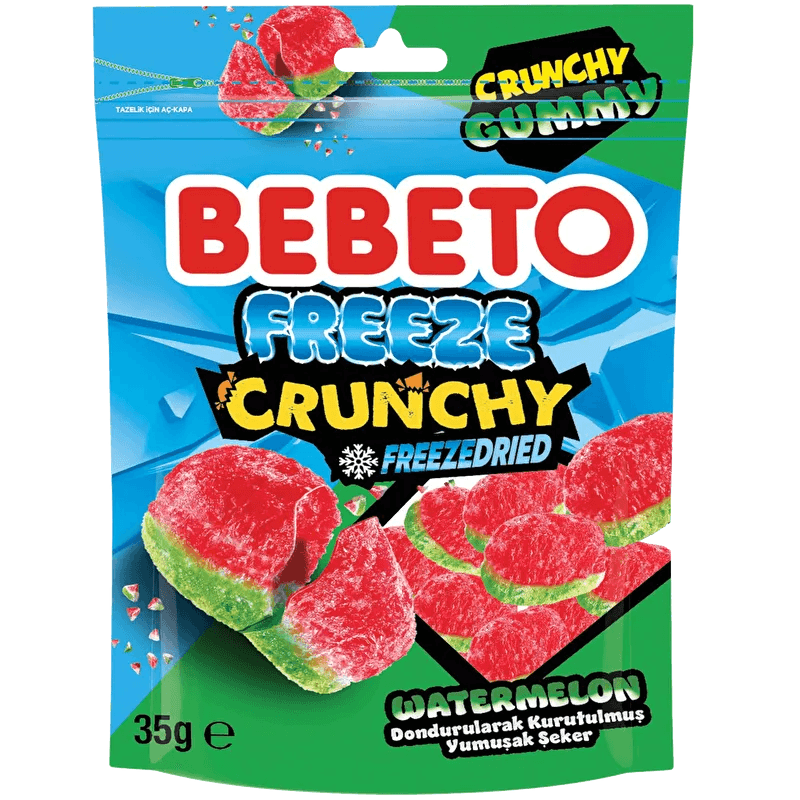 Bebeto Freeze Crunchy Watermelon 35g