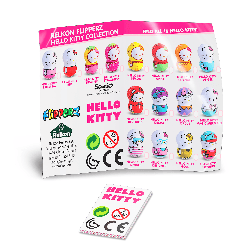 Hello Kitty Flipperz (10 Gr) 1. Seri