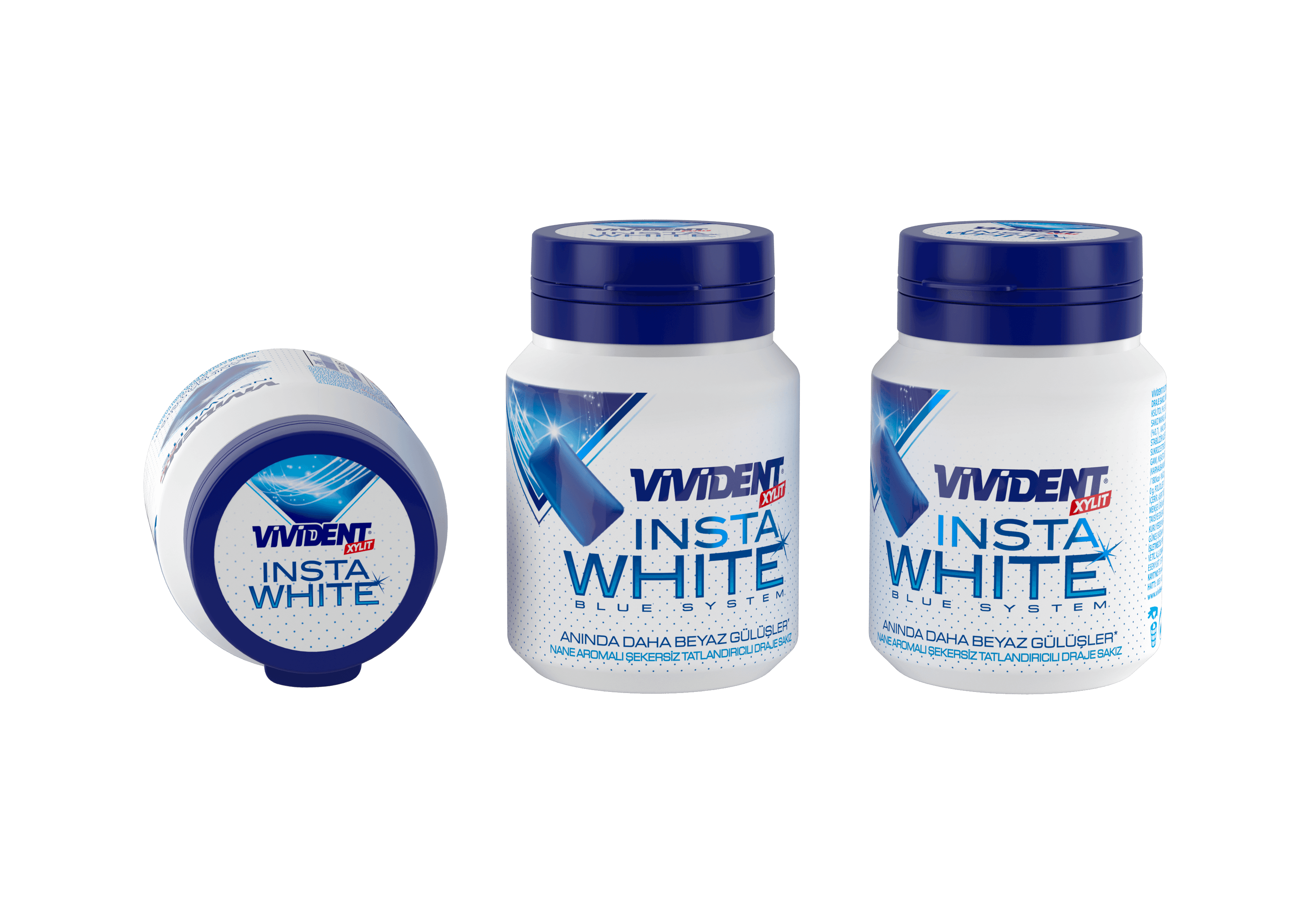Vivident Bottle Insta White (63 Gr)